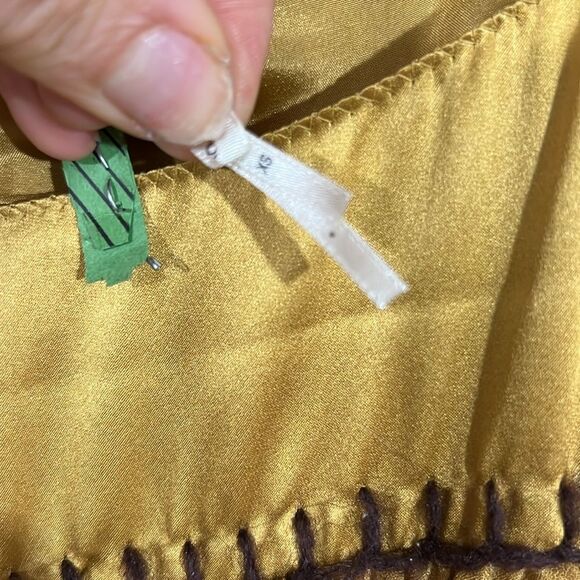 $398 Max Studio Silk & Crocheted Baby Doll Dress XS - Picture 4 of 5